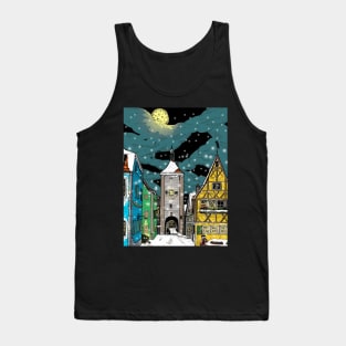 Rothenburg ob der Tauber Germany at Christmas Tank Top